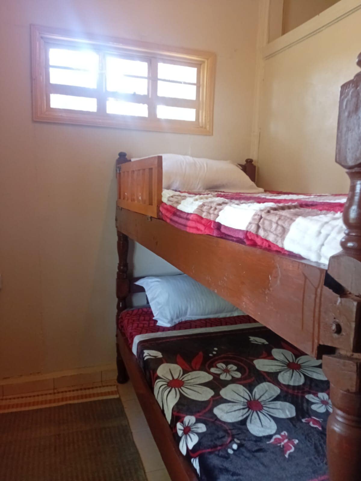 Solid wooden bunk beds